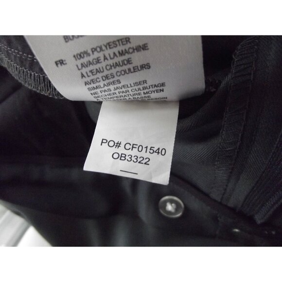 oobe Pants Womens Plus Size 20 x 29" Gray Flat Front straight leg Uniform Work - Picture 11 of 11